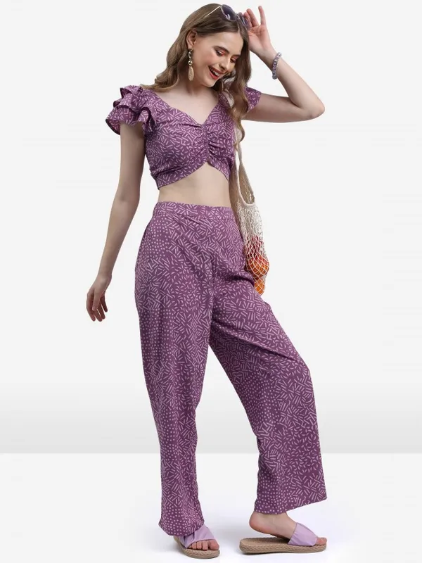 Ketch Women Lavender Co-Ords