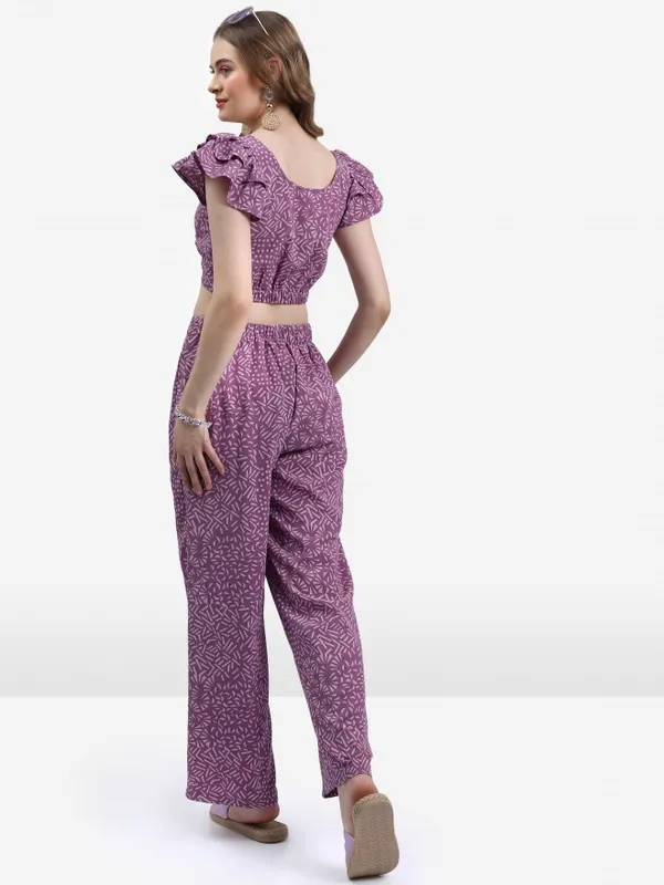  Ketch Women Lavender Co-Ords