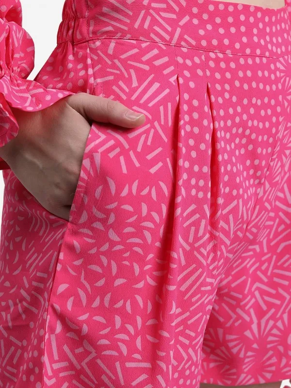  Ketch Women Pink Co-Ords