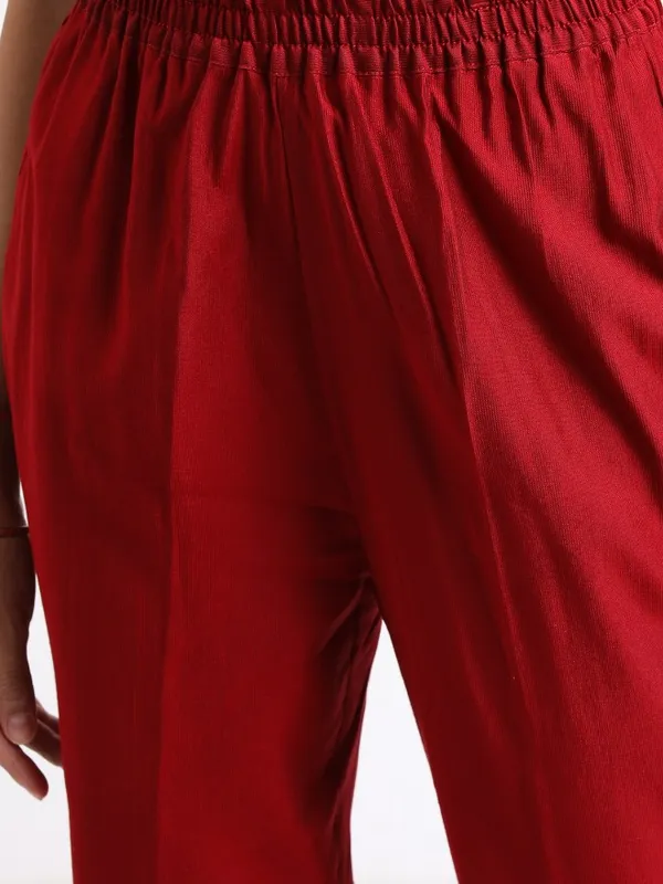 Women Kurta With Trouser And Dupatta