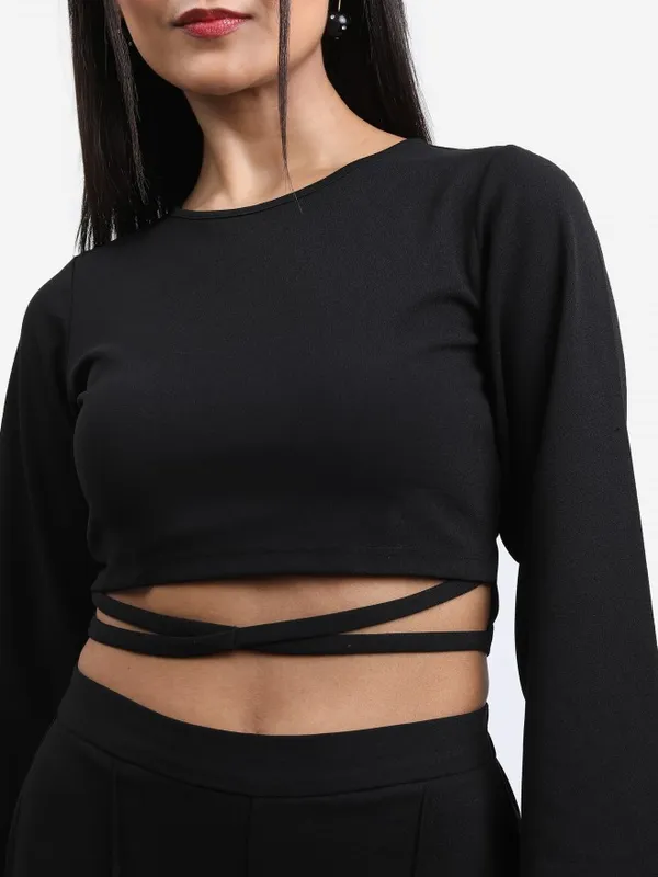  Ketch Women Black Co-Ords
