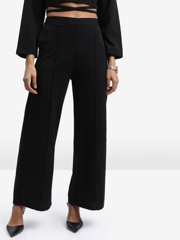  Ketch Women Black Co-Ords