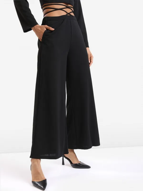  Ketch Women Black Co-Ords