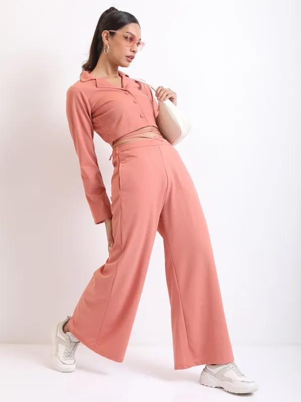  Ketch Women Pink Co-Ords