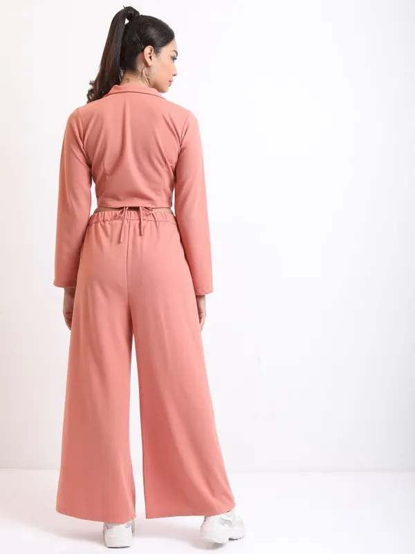  Ketch Women Pink Co-Ords