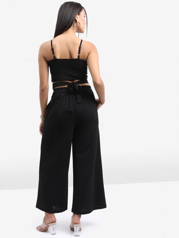  Ketch Women Black Co-Ords