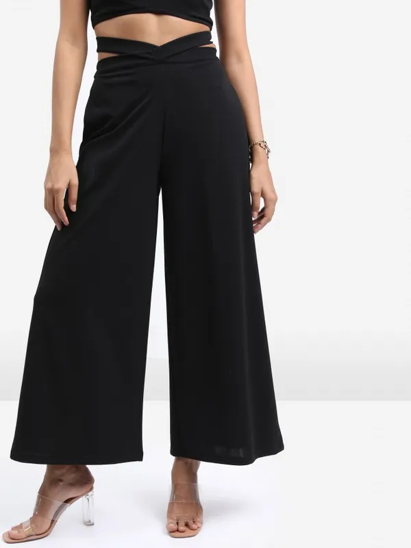  Ketch Women Black Co-Ords