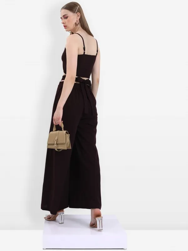 Ketch Women Purple Top With Trouser