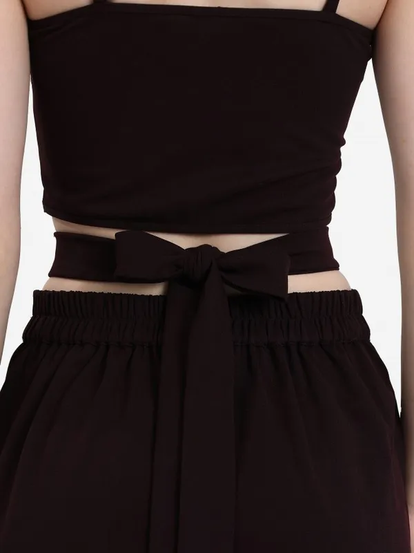 Ketch Women Purple Top With Trouser