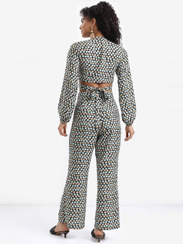  Tokyo Talkies Women Green Co-Ords