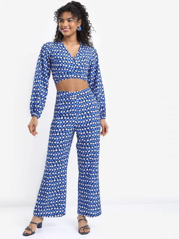  Tokyo Talkies Women Navy Blue Co-Ords