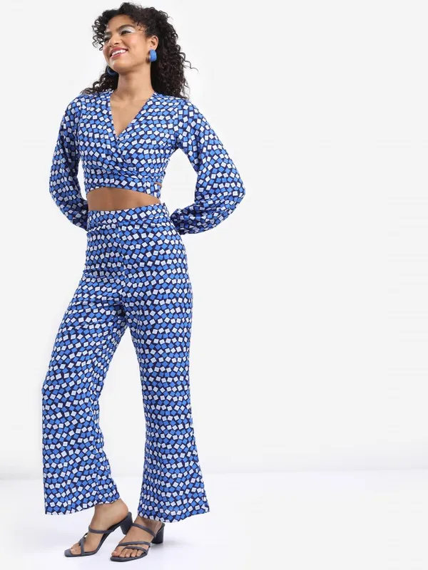  Tokyo Talkies Women Navy Blue Co-Ords