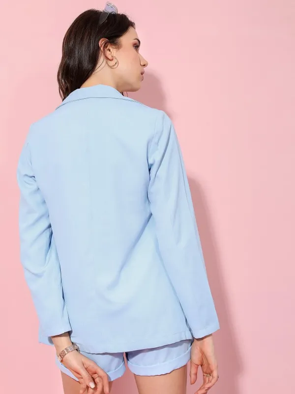  Tokyo Talkies Women Blue Co-Ords
