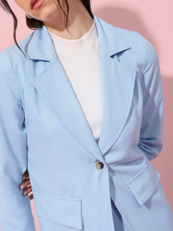  Tokyo Talkies Women Blue Co-Ords