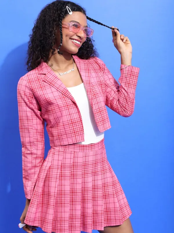  Tokyo Talkies Women Pink Co-Ords