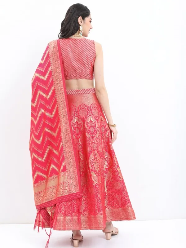 Ketch Women Pink Printed Kurta Sets