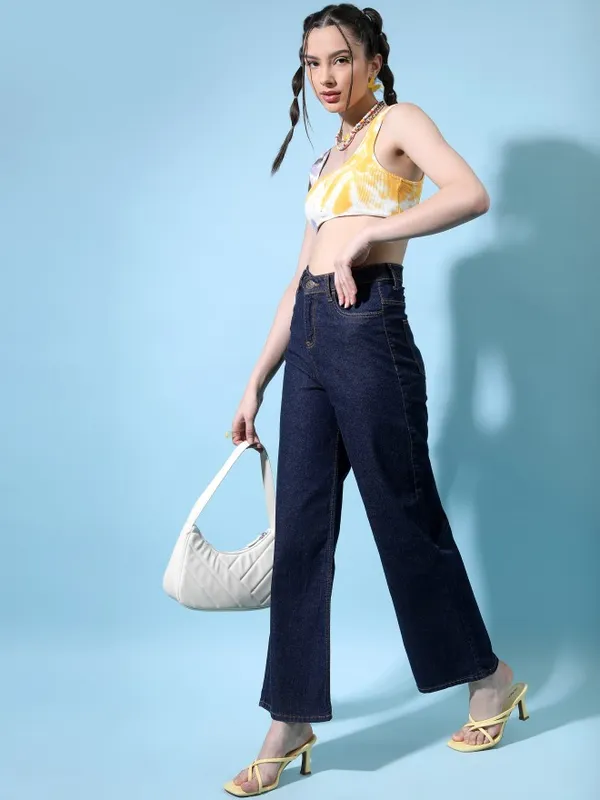  Tokyo Talkies Women Blue Flared Clean Look Jeans
