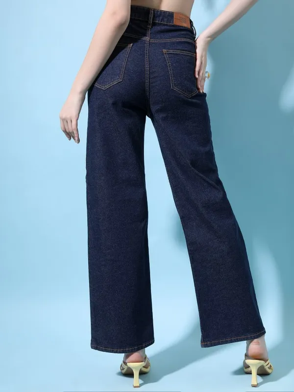  Tokyo Talkies Women Blue Flared Clean Look Jeans
