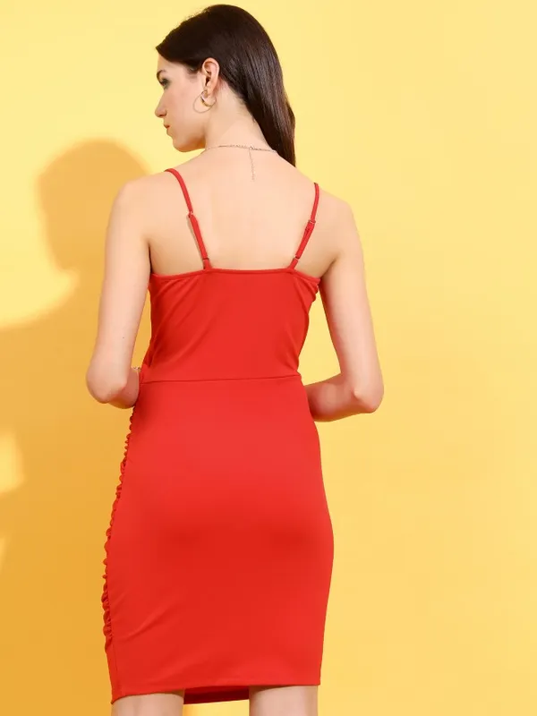 Solid Sheath Dress