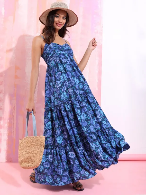 Printed Maxi Dress