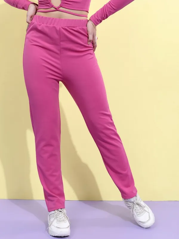  Ketch Women Pink Co-Ords