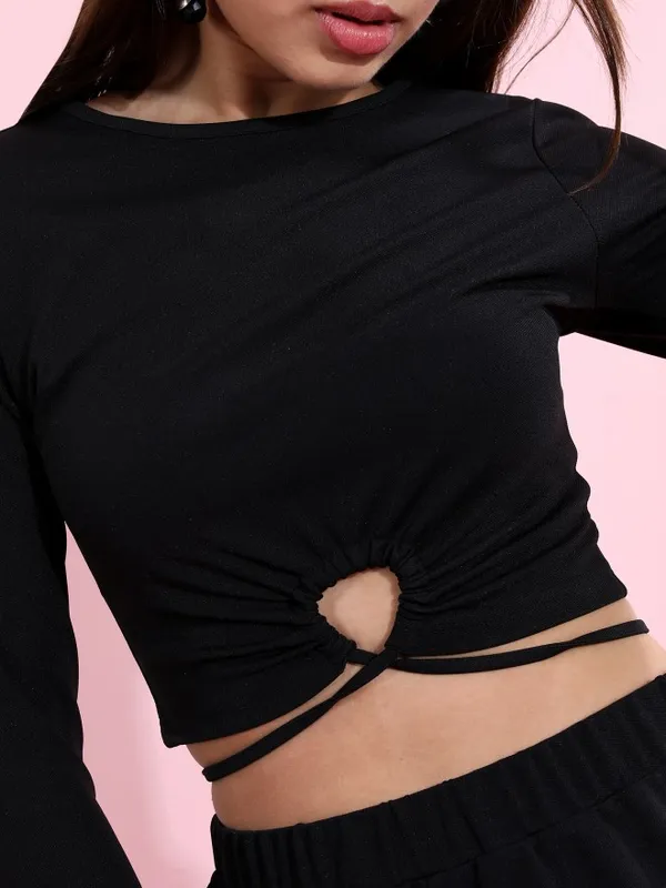  Ketch Women Black Co-Ords