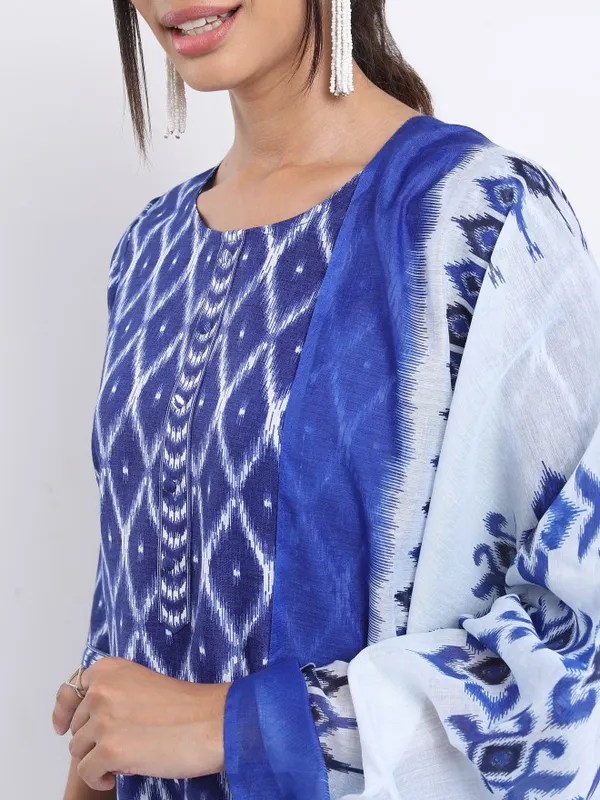 Women Kurta with Palazzo & Dupatta