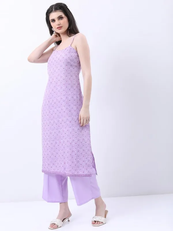 Women Kurta With Palazzo & Dupatta