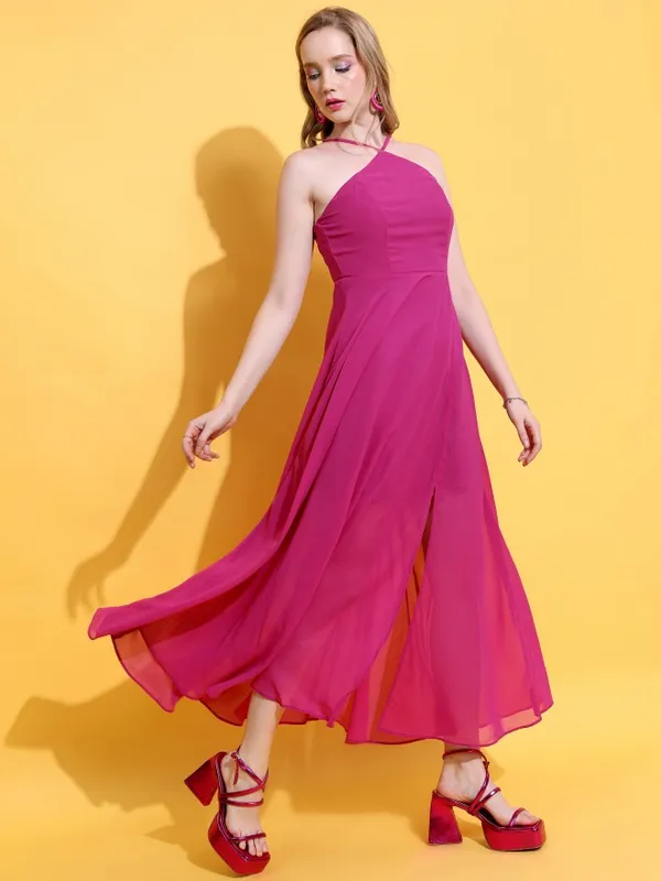 Solid Maxi Dress