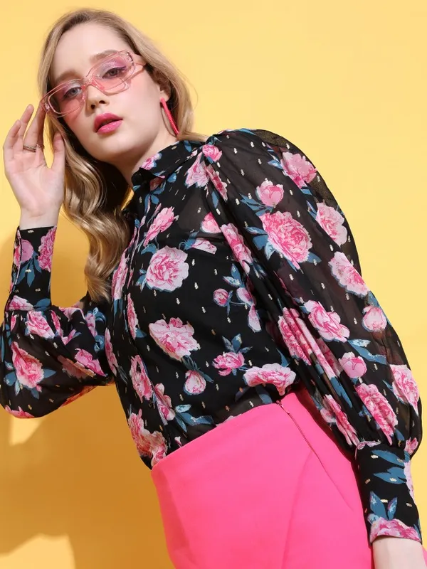 Women Printed Casual Shirt