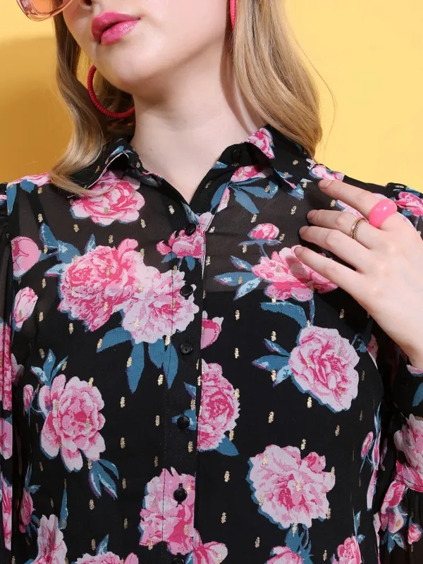 Women Printed Casual Shirt