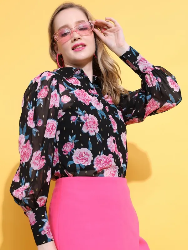 Women Printed Casual Shirt