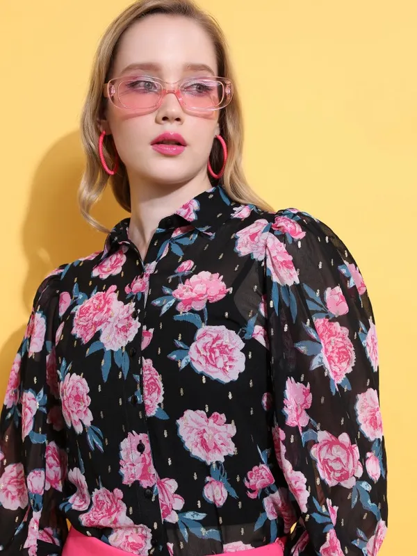 Women Printed Casual Shirt