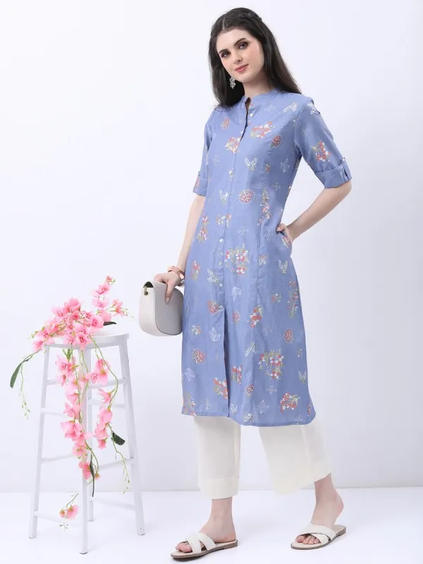 Printed Straight Kurta