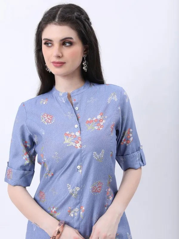 Printed Straight Kurta