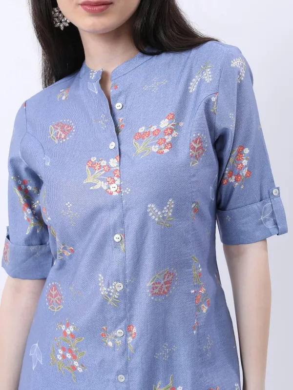 Printed Straight Kurta