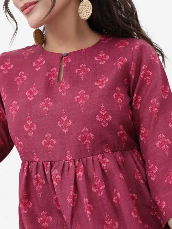 Printed Regular Top