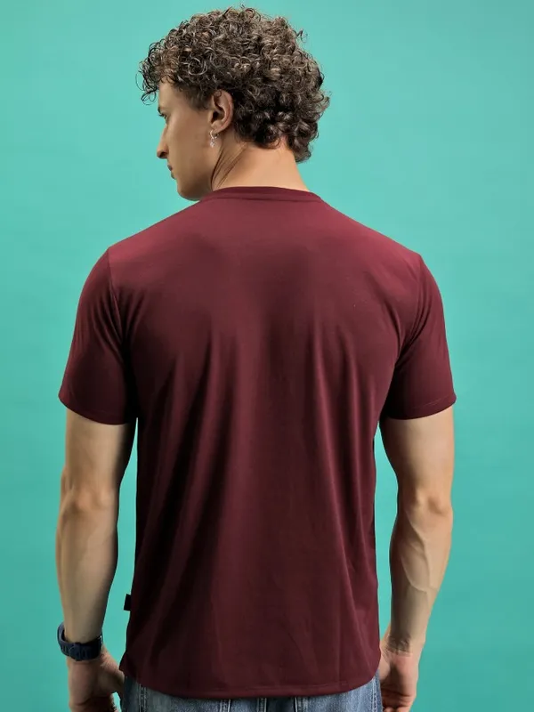 Men Printed Relaxed Fit T-Shirt