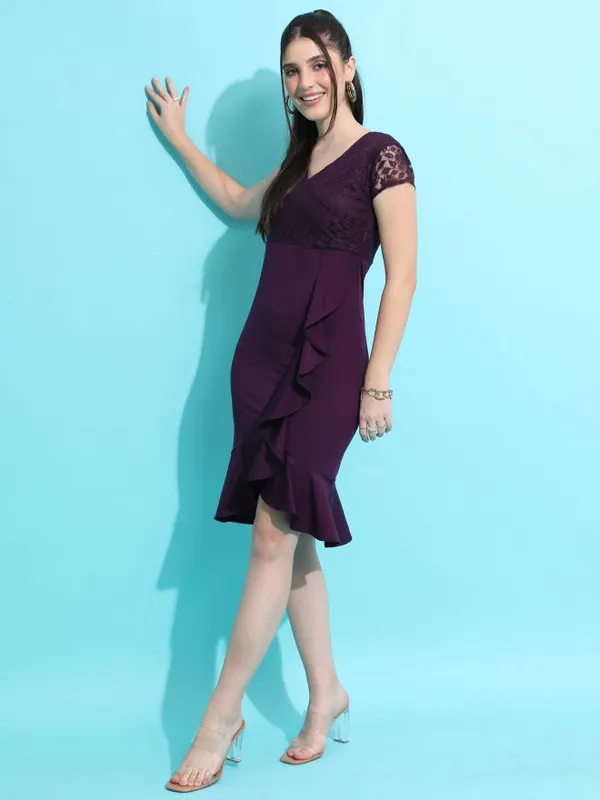 Solid Bodycon Dress