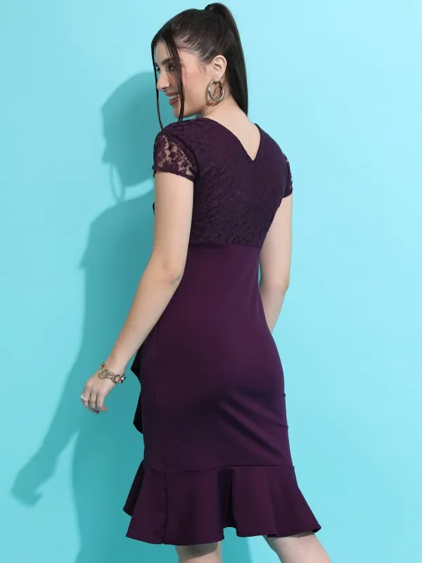 Solid Bodycon Dress