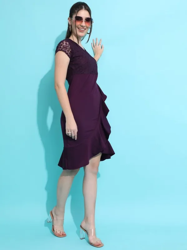 Solid Bodycon Dress