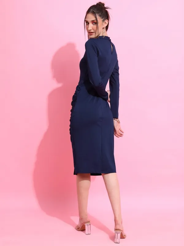 Solid Bodycon Dress