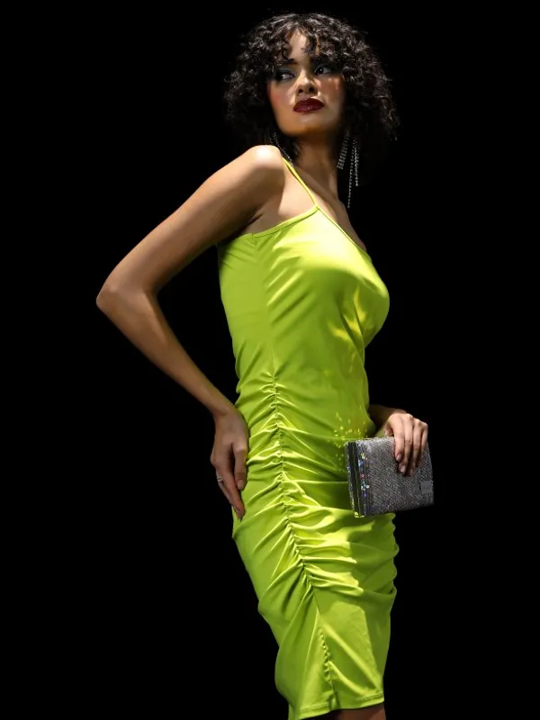 Solid Bodycon Dress