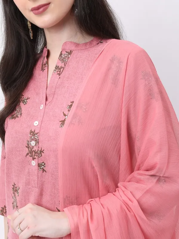 Women Kurta With Trouser & Dupatta