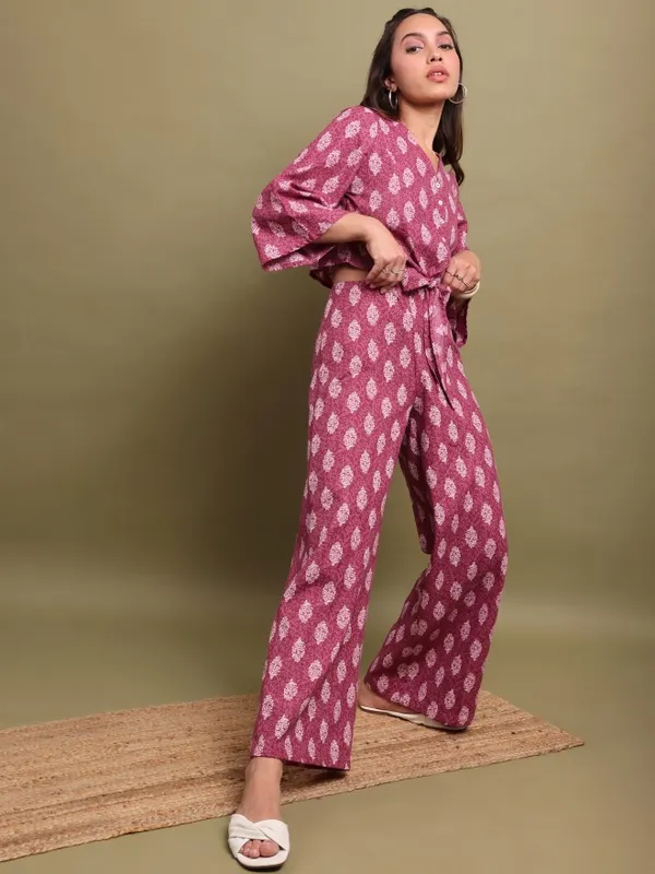 Women Top With Palazzo