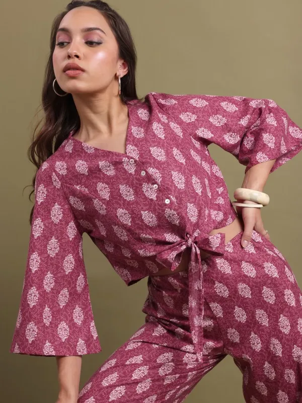 Women Top With Palazzo