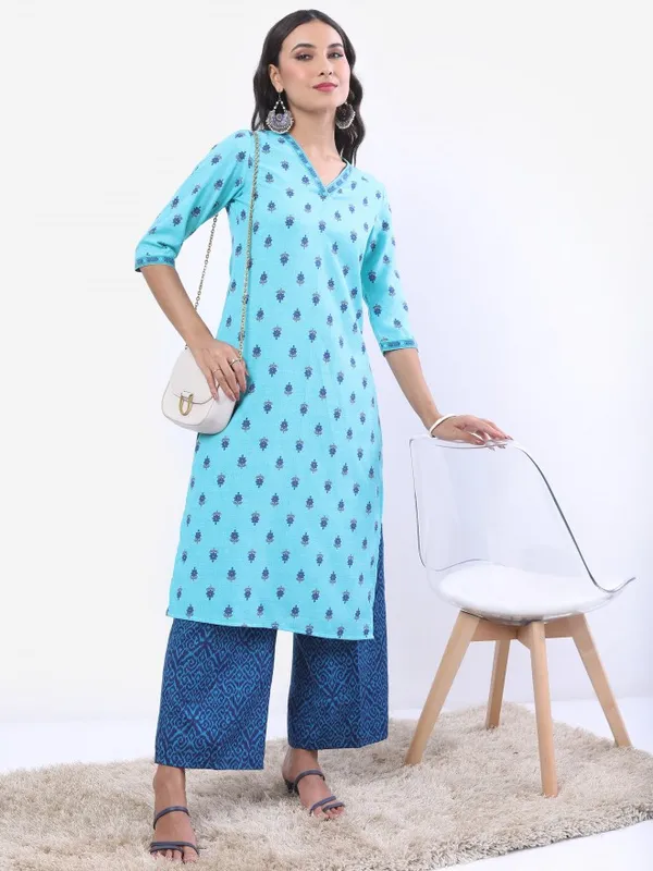 Printed Straight Kurta
