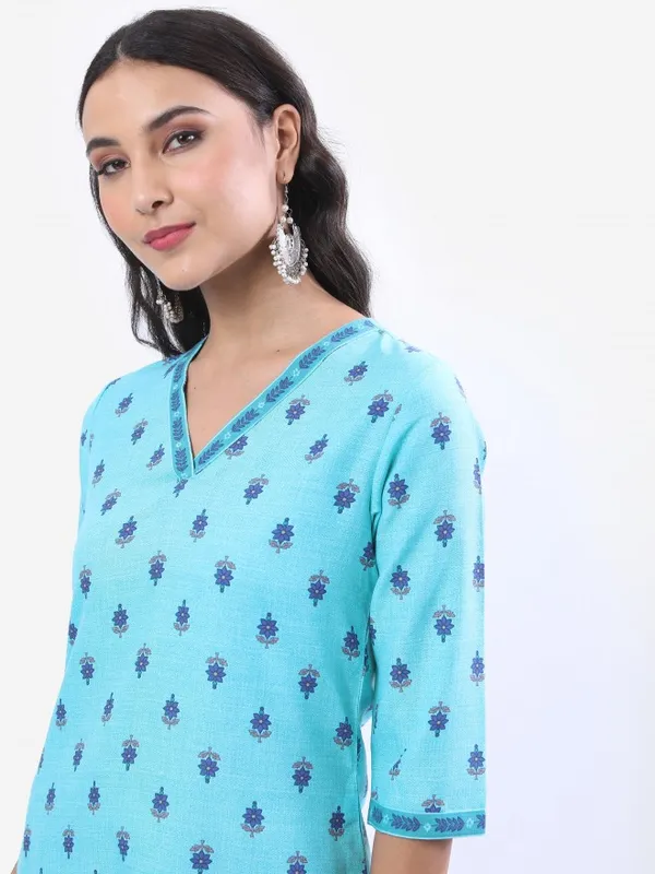 Printed Straight Kurta