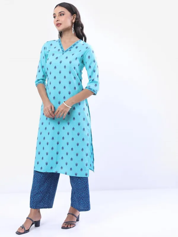 Printed Straight Kurta