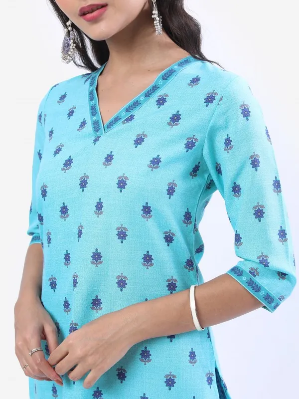 Printed Straight Kurta